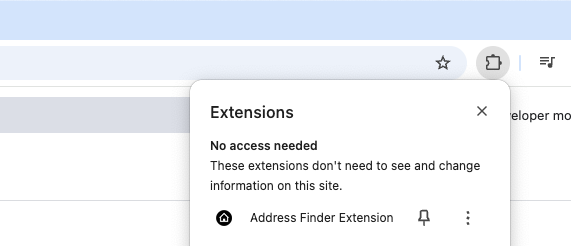 enable extension