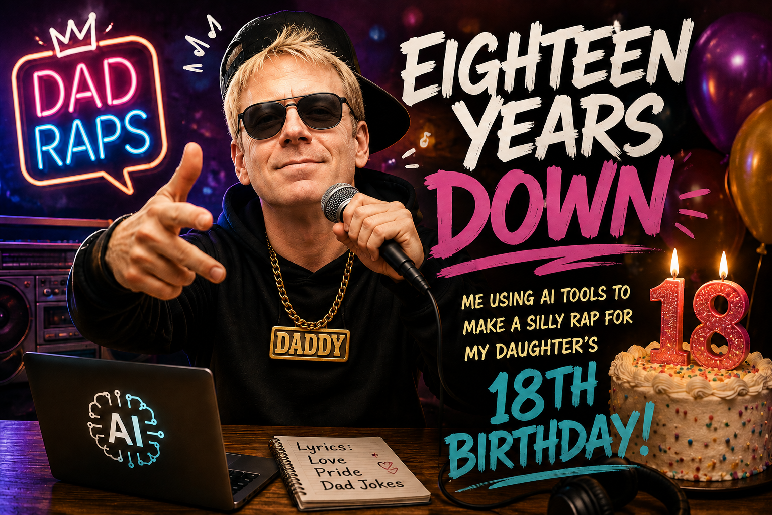 Eighteen Years Down - A Birthday Rap for Jenna
