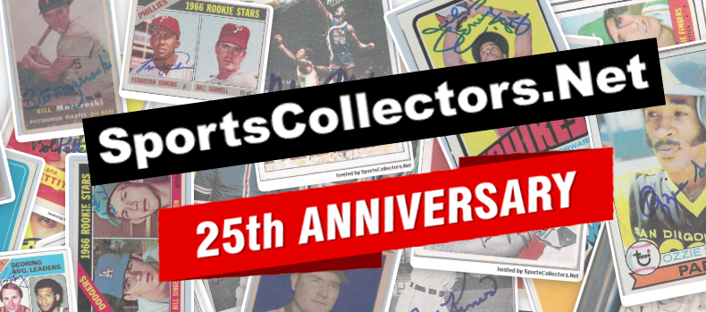 Celebrating 25 years for sportscollectors.net